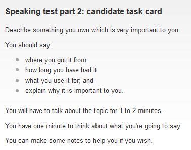 charity speaking|IELTS Speaking Test, part 2 .